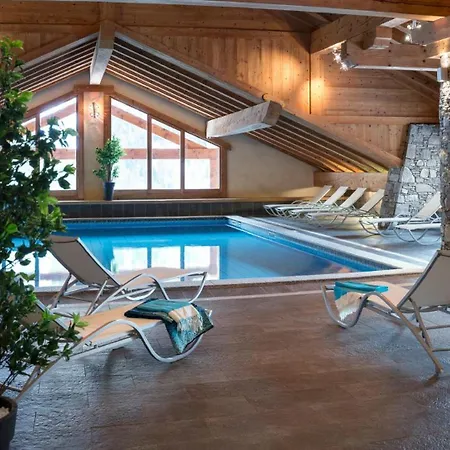 Rochu 3* - 10 Pers - Piscine & Spa - Vue Montagne Ferienhaus La Plagne