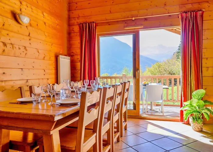 Апартаменты Rochu 10 Personnes Spa, Calme & Vue Montagne Ла-Плань