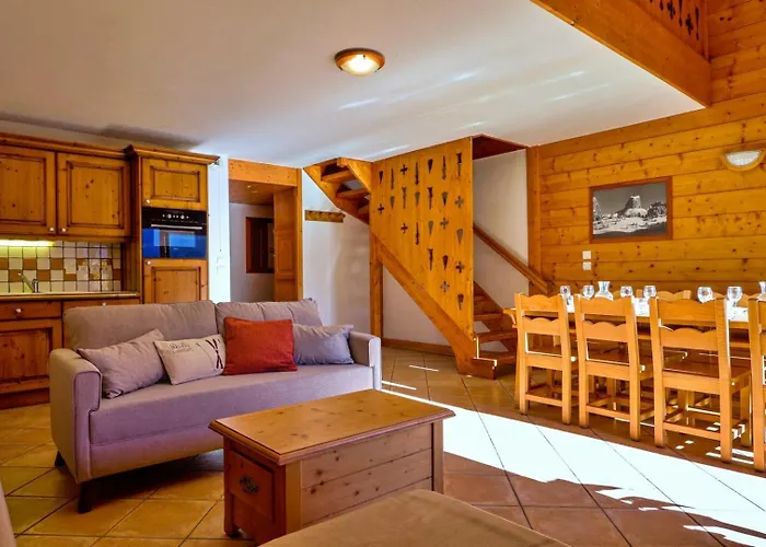 Rochu 10 Personnes Spa, Calme & Vue Montagne Апартаменты Ла-Плань