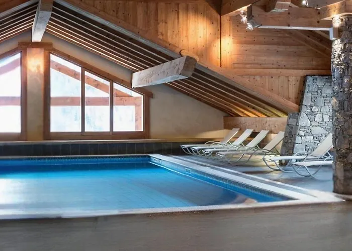 Апартаменты Rochu 10 Personnes Spa, Calme & Vue Montagne Ла-Плань