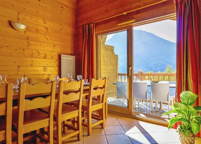 Апартаменты Rochu 10 Personnes Spa, Calme & Vue Montagne *